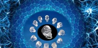 Message du Crâne de Cristal à travers le Crâne de Mitchell Hedges